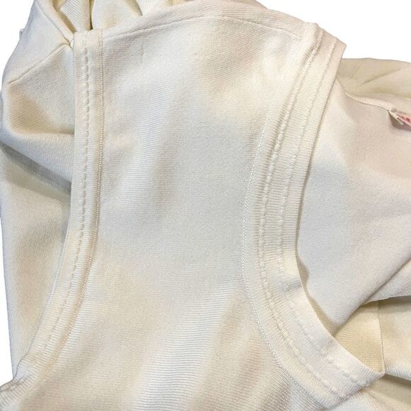 Rebecca Taylor Ivory Knit Dress Size Large - Picture 7 of 15